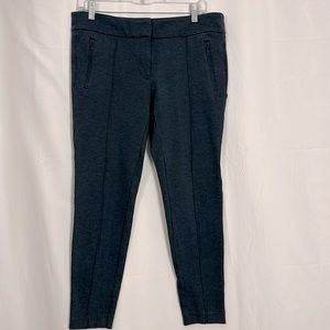 Loft Outlet size 8 jeggings knit, blue/gray
